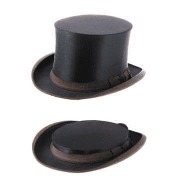 The First Collapsible Top Hat Ascot Top Hats