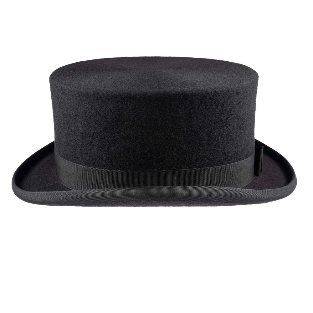 Black Wool Felt Dressage Top Hat - Christys