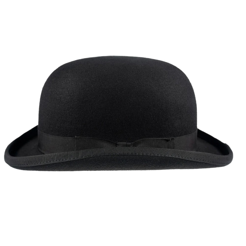 Black Wool Felt Fashion Bowler Hat - Christys