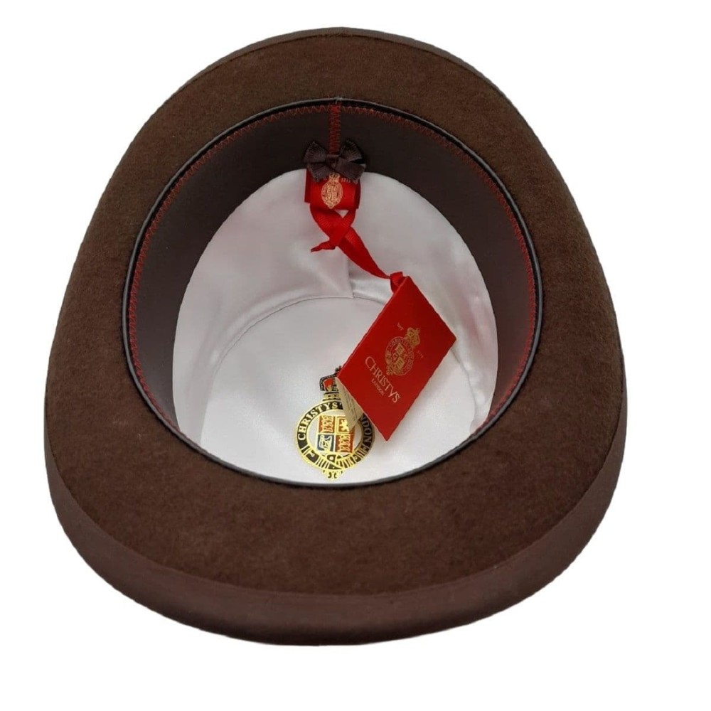 Brown Wool Felt Top Hat - Christys