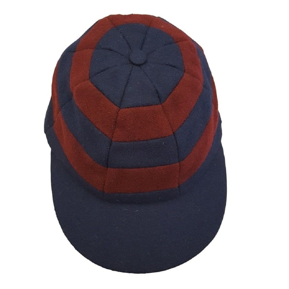 Cricket Cap - Hooped Household / Guards Cricket Club - Individually Sized