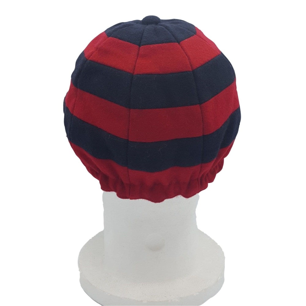 Cricket Cap - Hooped Household / Guards Cricket Club - Variable Sized (7 in 1)