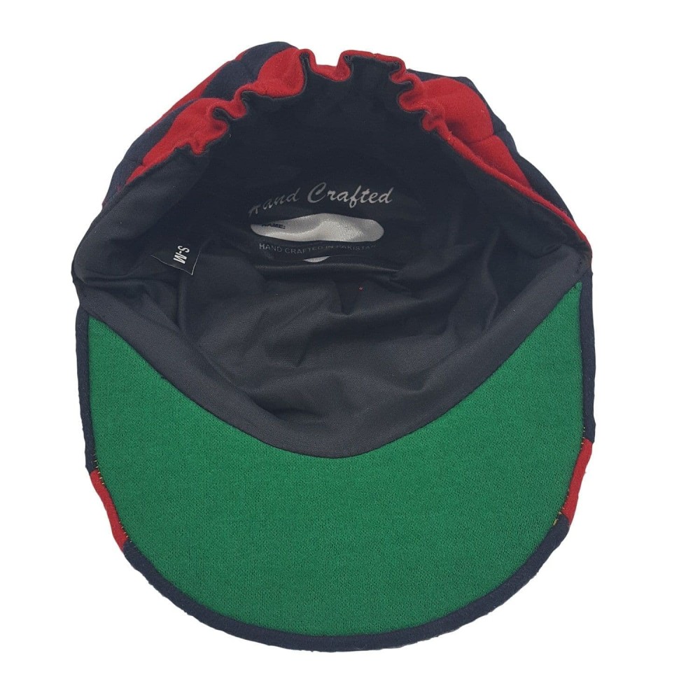 Cricket Cap - Hooped Household / Guards Cricket Club - Variable Sized (7 in 1)