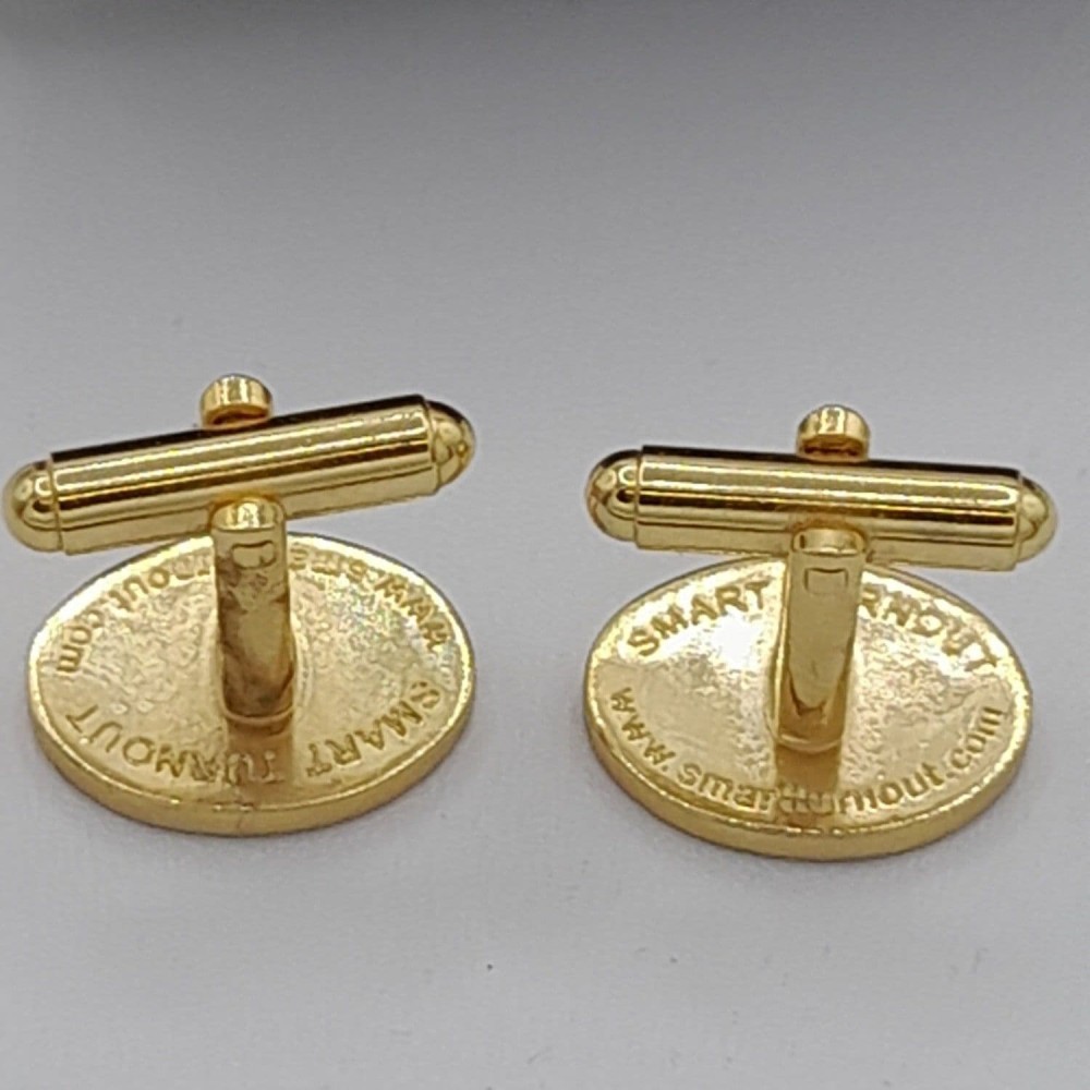 Cufflinks Welsh Guards - Enamel Style Oval (Displayed)