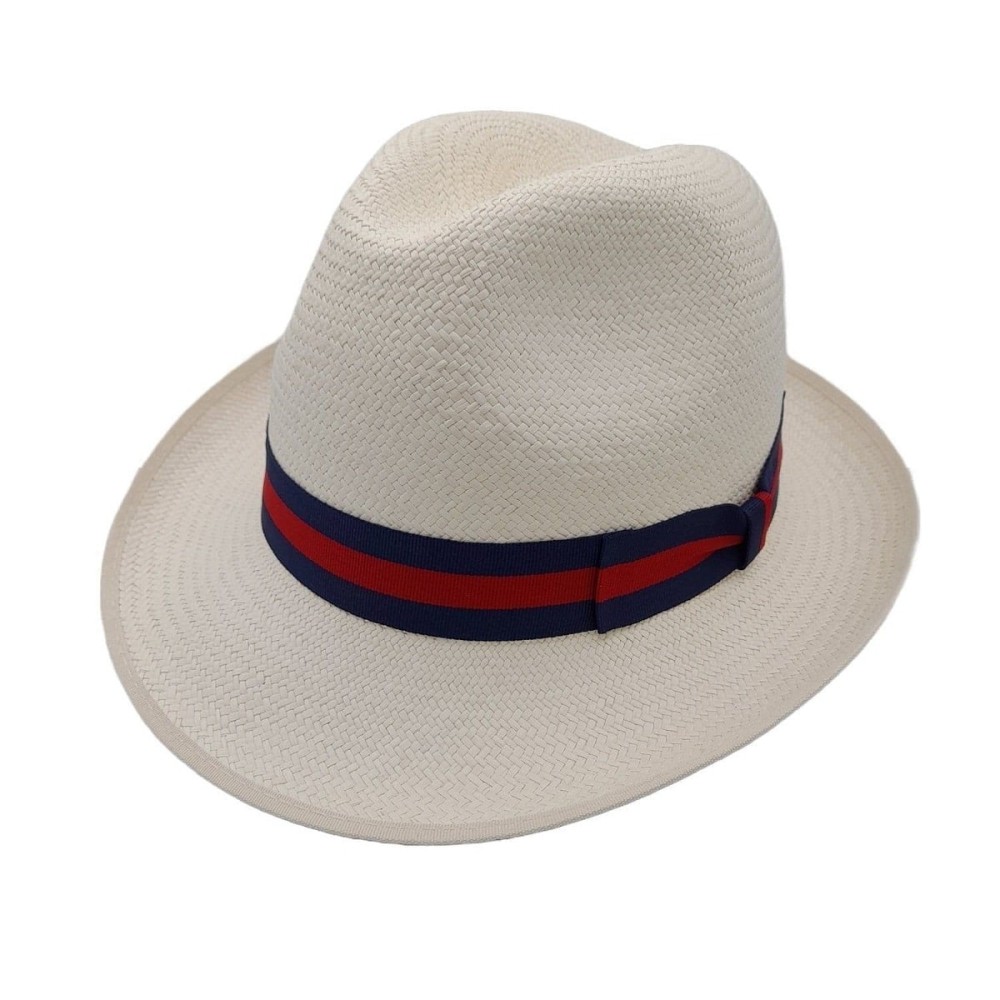 Guards / Household Division Blue Red Blue - Panama Hat Ribbon & Bow