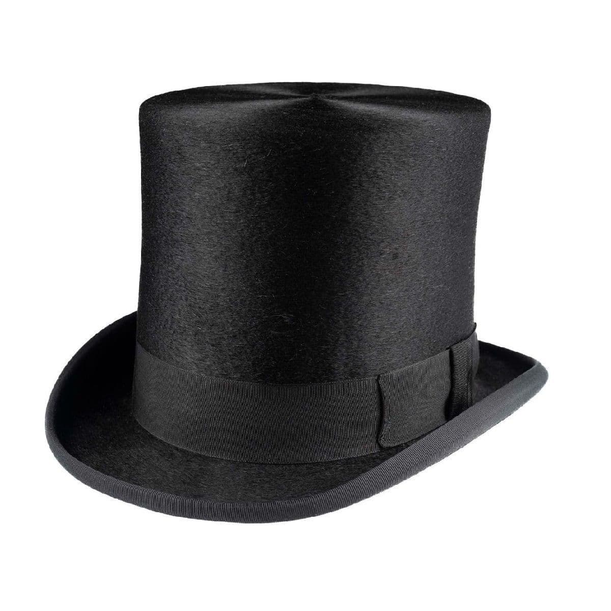 Black Fur Felt Melusine TALLER Top Hat - Christys