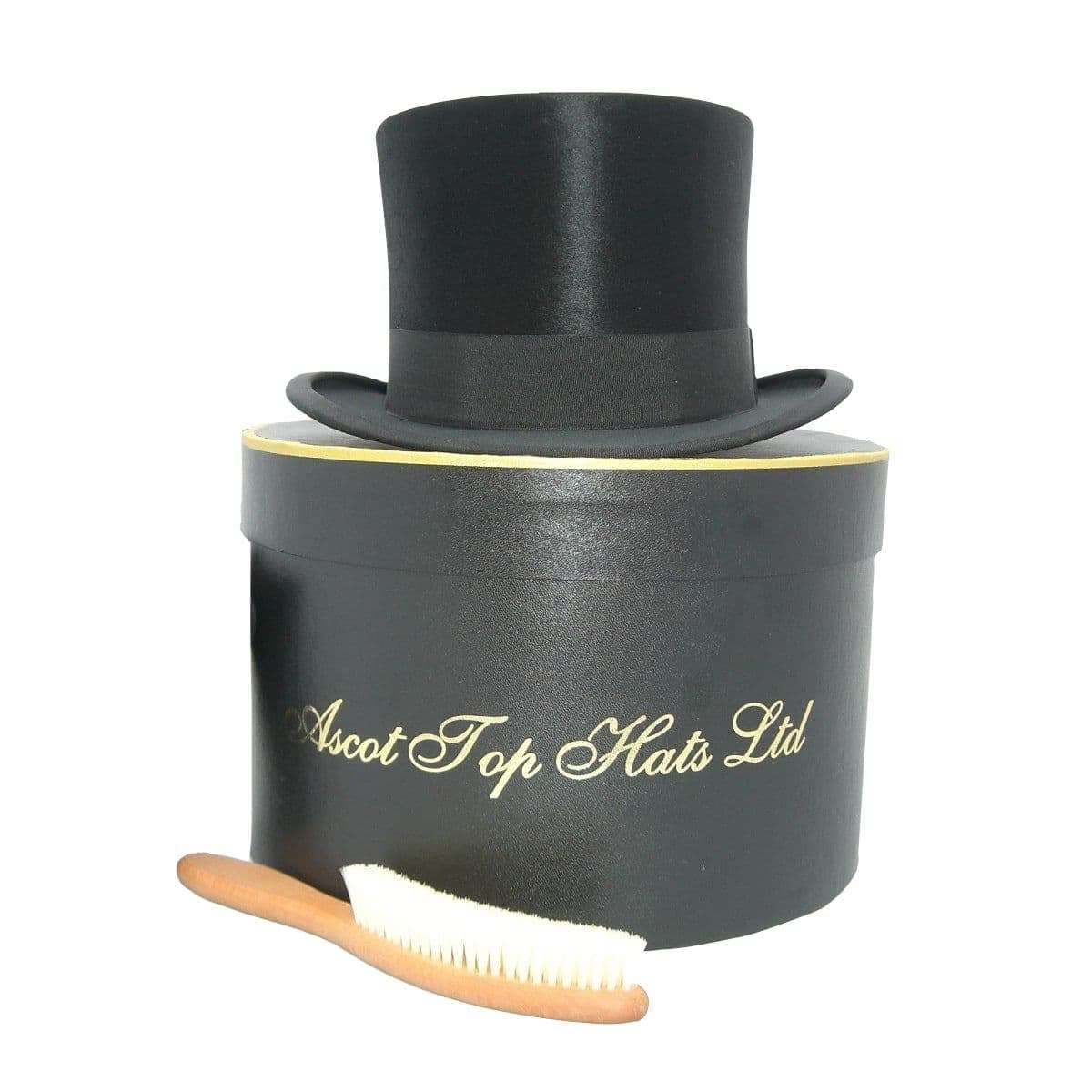 Black Silk Top Hat Silk Plush Vintage Silk Top Hat