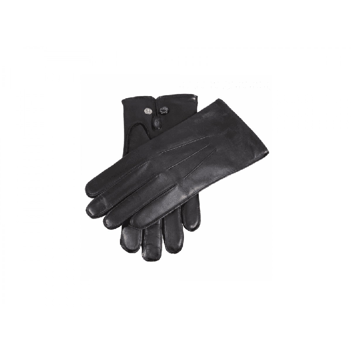 British Army Officer DENTS Leather Gloves Lined - Black