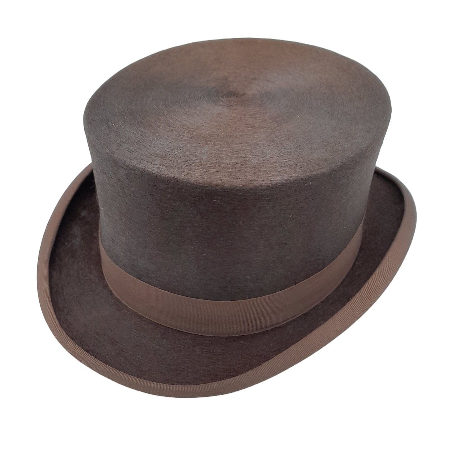 Brown Fur Felt Dressage Top Hat - Christys