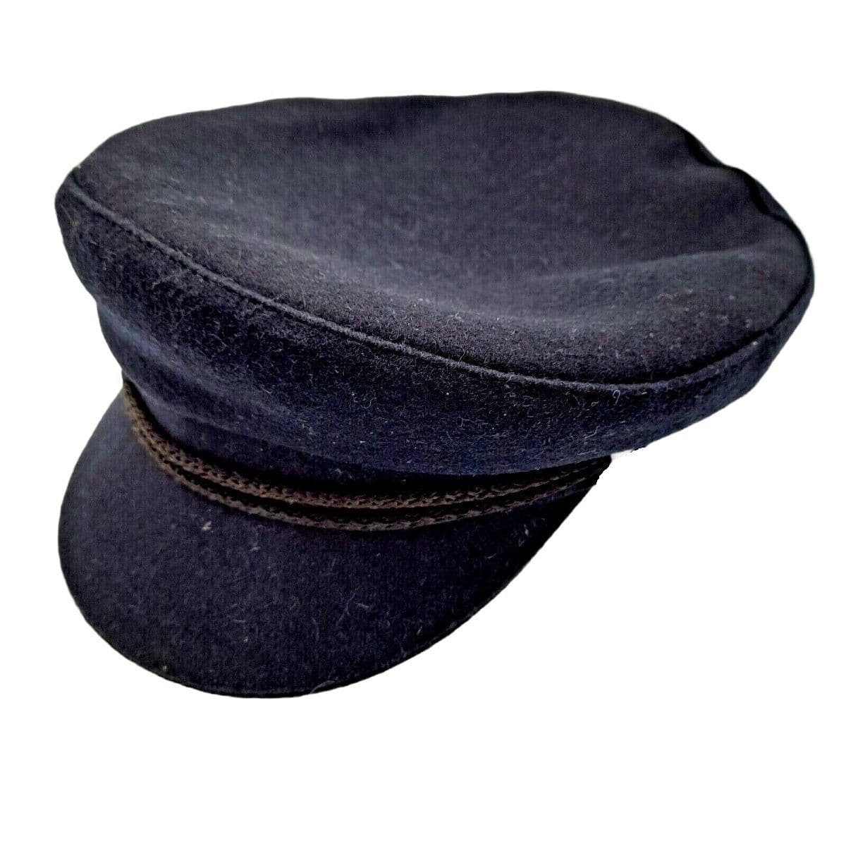 French Breton Cap Fishermans Sailors Cap without Braid Peak