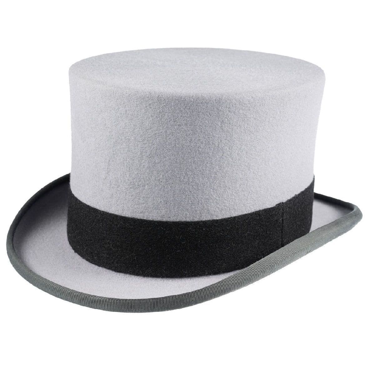 Grey Fur Felt Top Hat - Christys