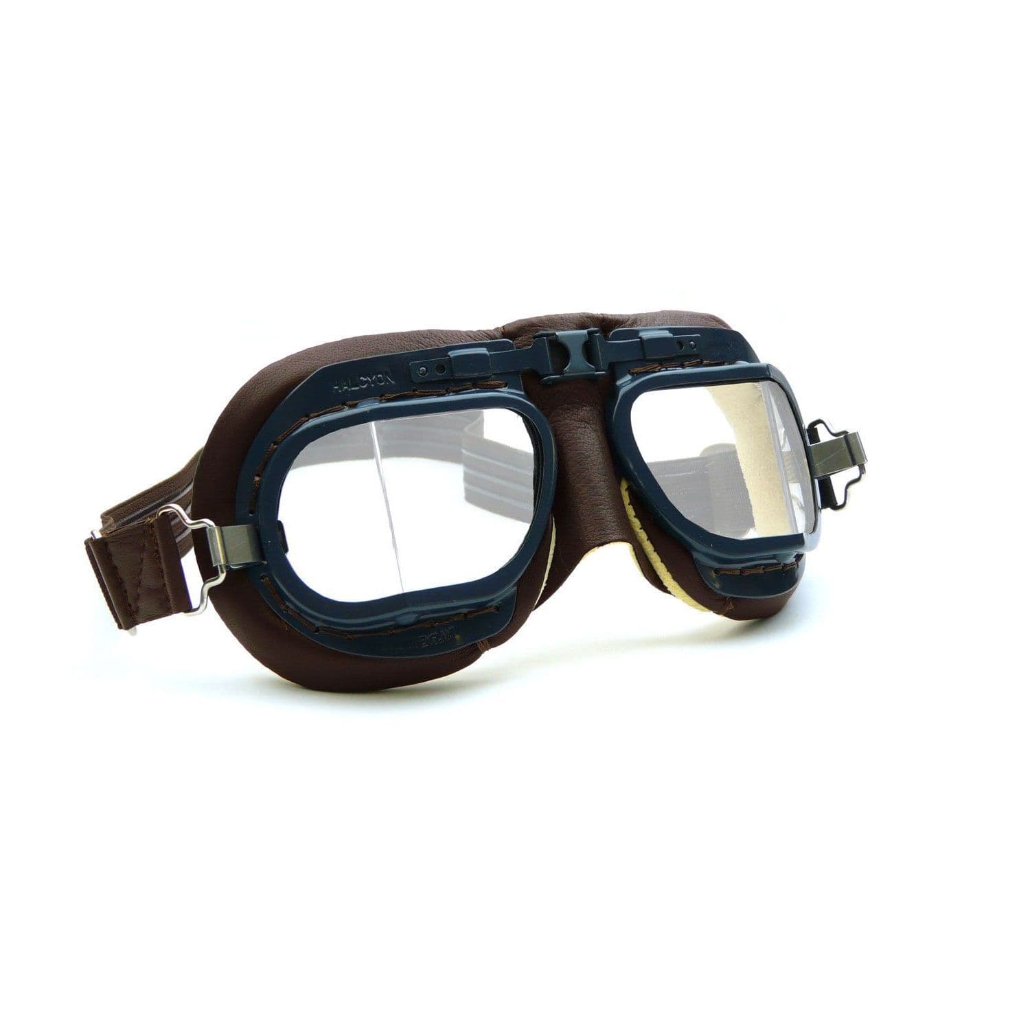 Leather Flying / Flyers Goggles RAF Battle of Britain Mk8 - Brown