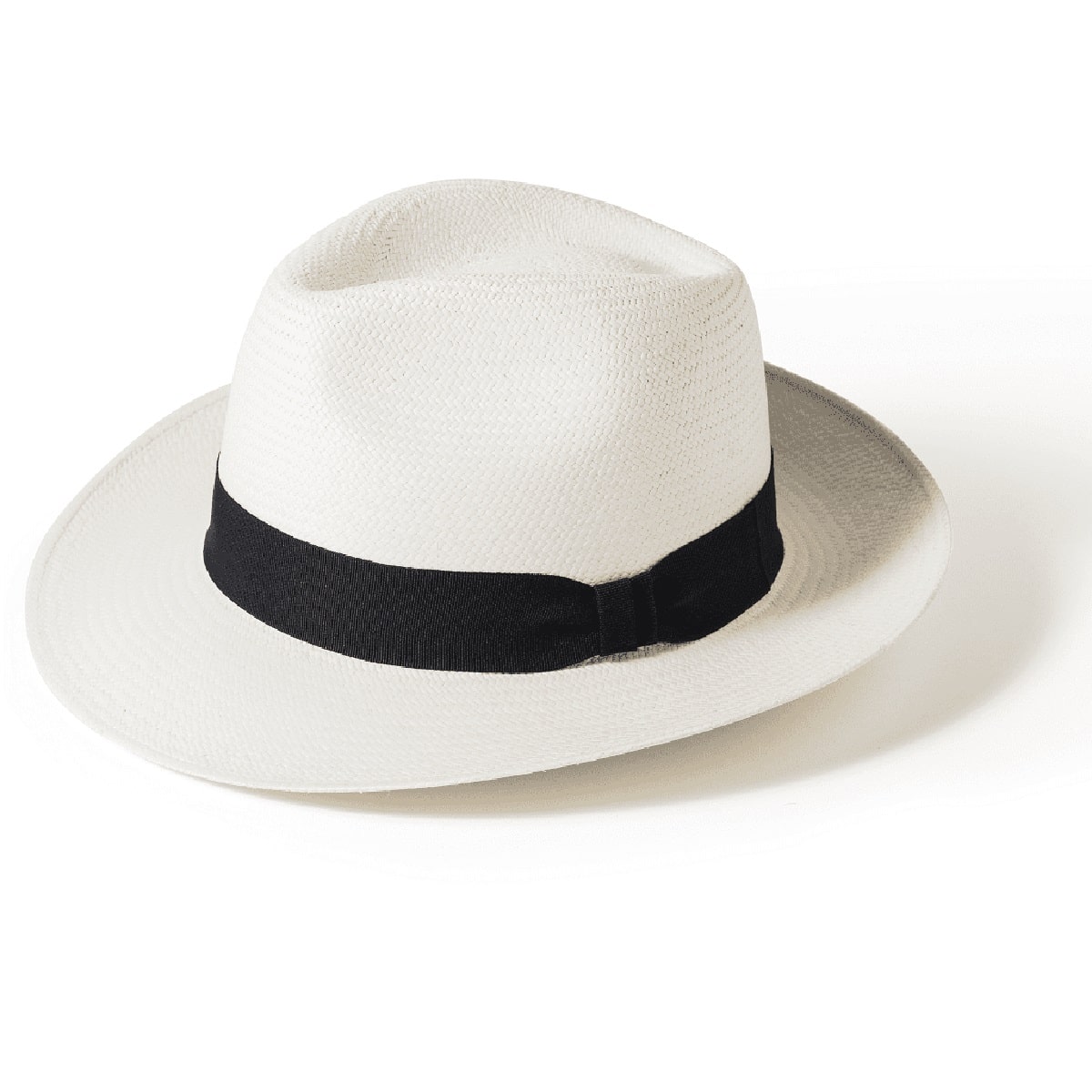 Panama Hat Snap Brim Bleached - Failsworth