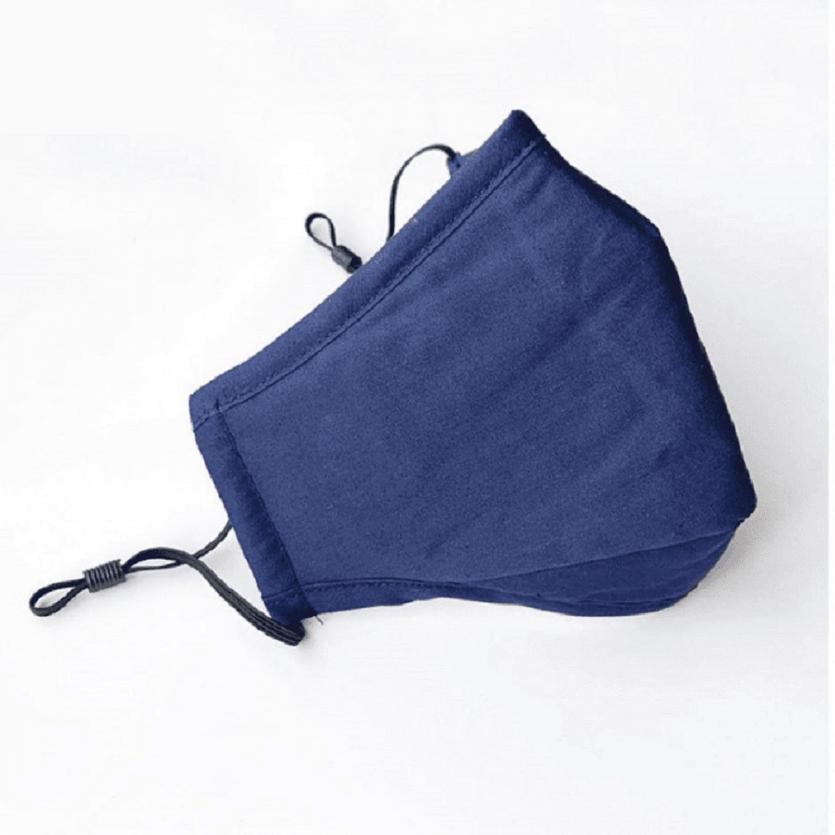 Reusable Cotton Face Mask - Face Covering - Blue Navy