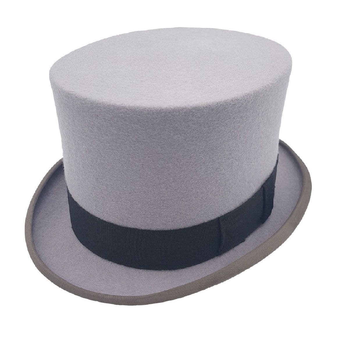 SALE - Grey Wool Felt Top Hat - Ascot Top Hats - Clearance 54cm