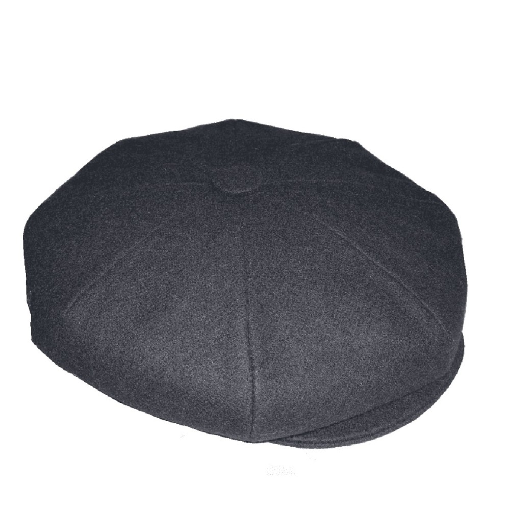 Melton Wool Flat Cap - 8 Piece - ''Caddy''