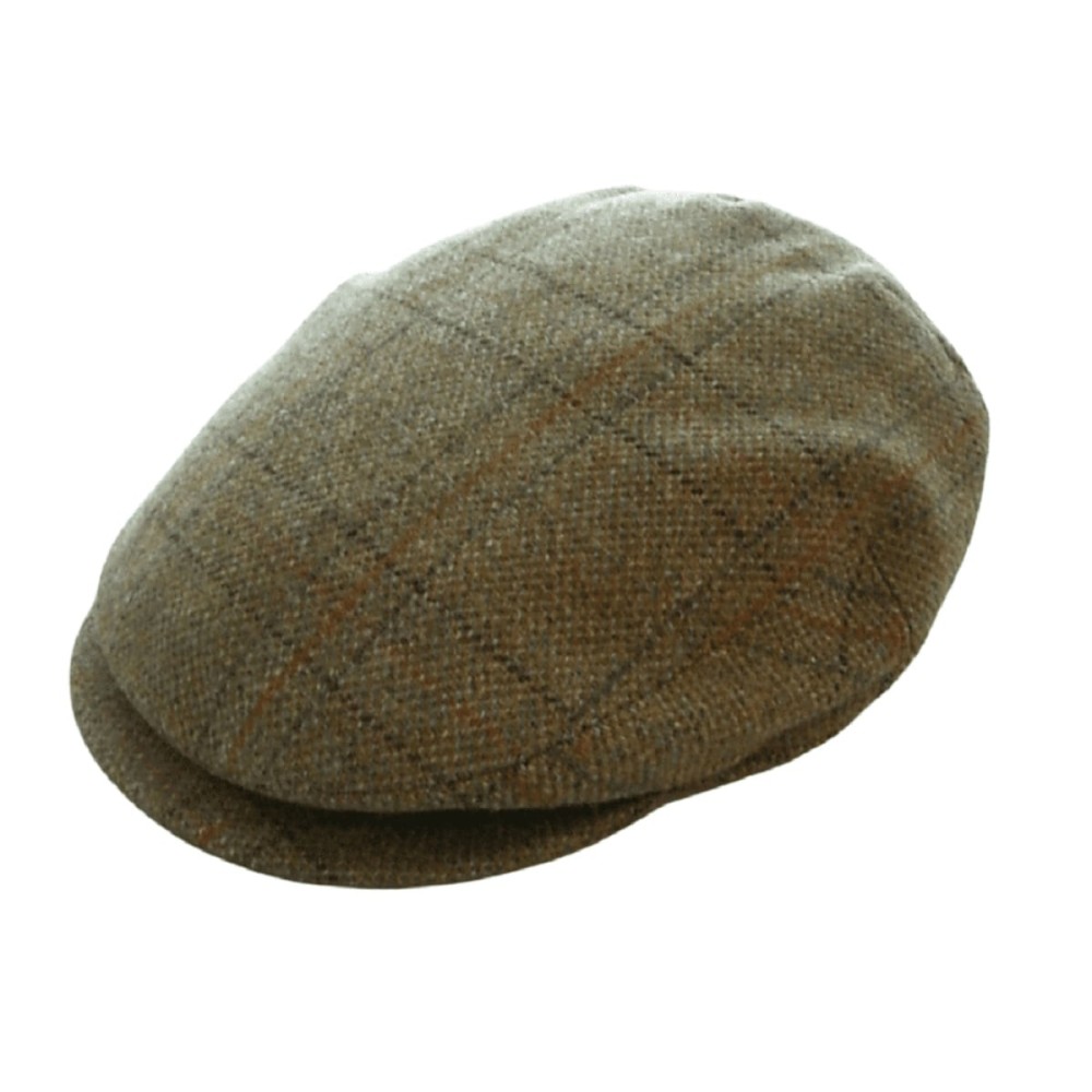 Tweed Cap ''Countryman'' - Wool Flat Cap - Made to order Tweed 666