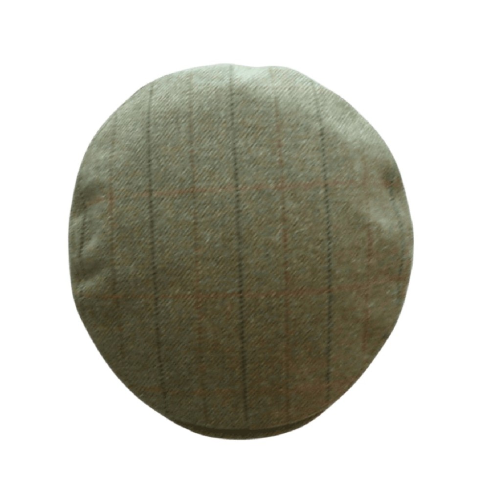 Tweed Cap ''Gamekeeper'' - Wool Flat Cap - Made to order Tweed 665