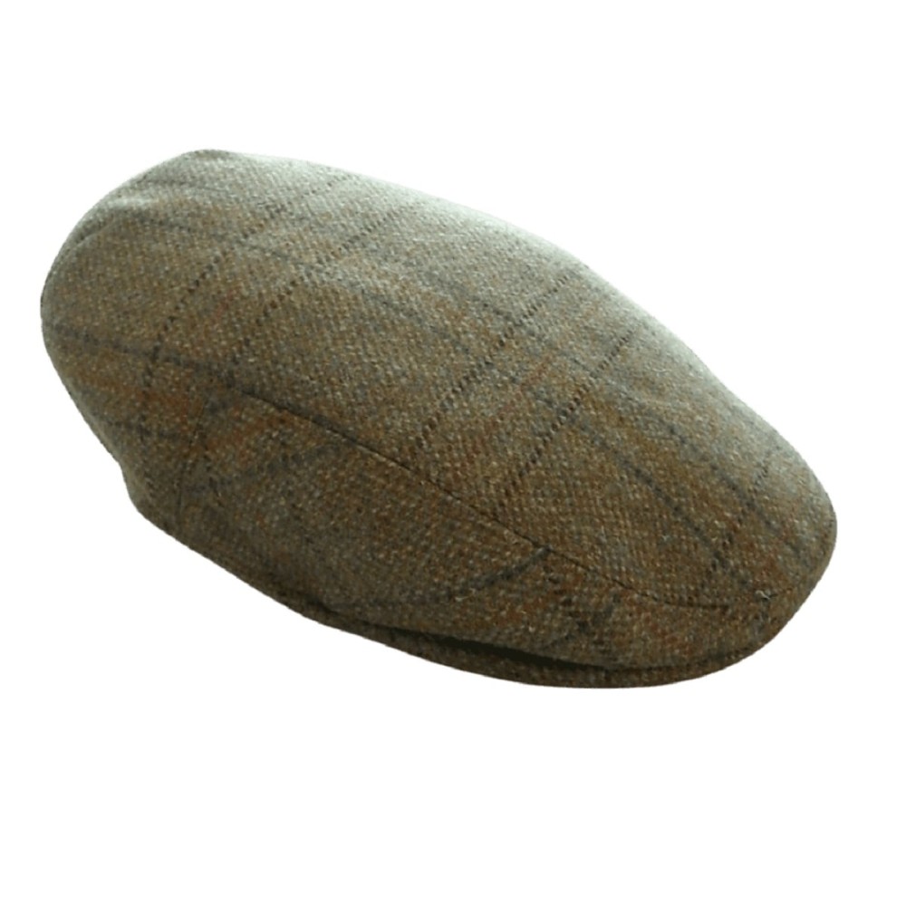 Tweed Cap ''Squire'' - Wool Flat Cap - Made to order Tweed 666