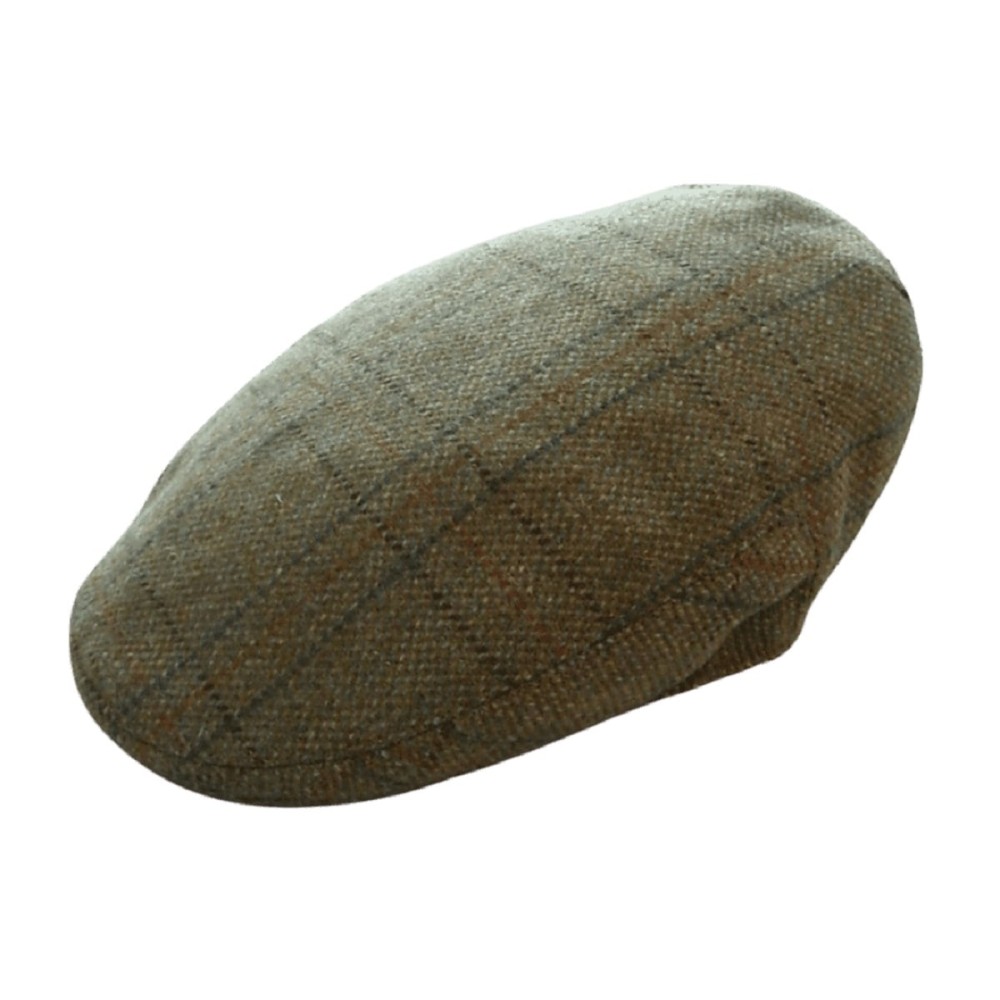 Tweed Cap ''Squire'' - Wool Flat Cap - Made to order Tweed 666